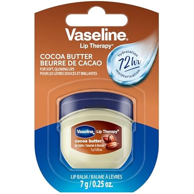 Vaseline LIP THERAPY LIP BALM MINI, COCOA BUTTER, 0.25 OZ - Image 1